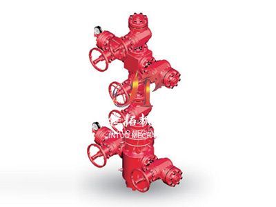 Gas injection wellhead device